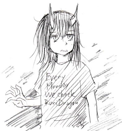 Tシャツ欲しい #ルリドラゴン 