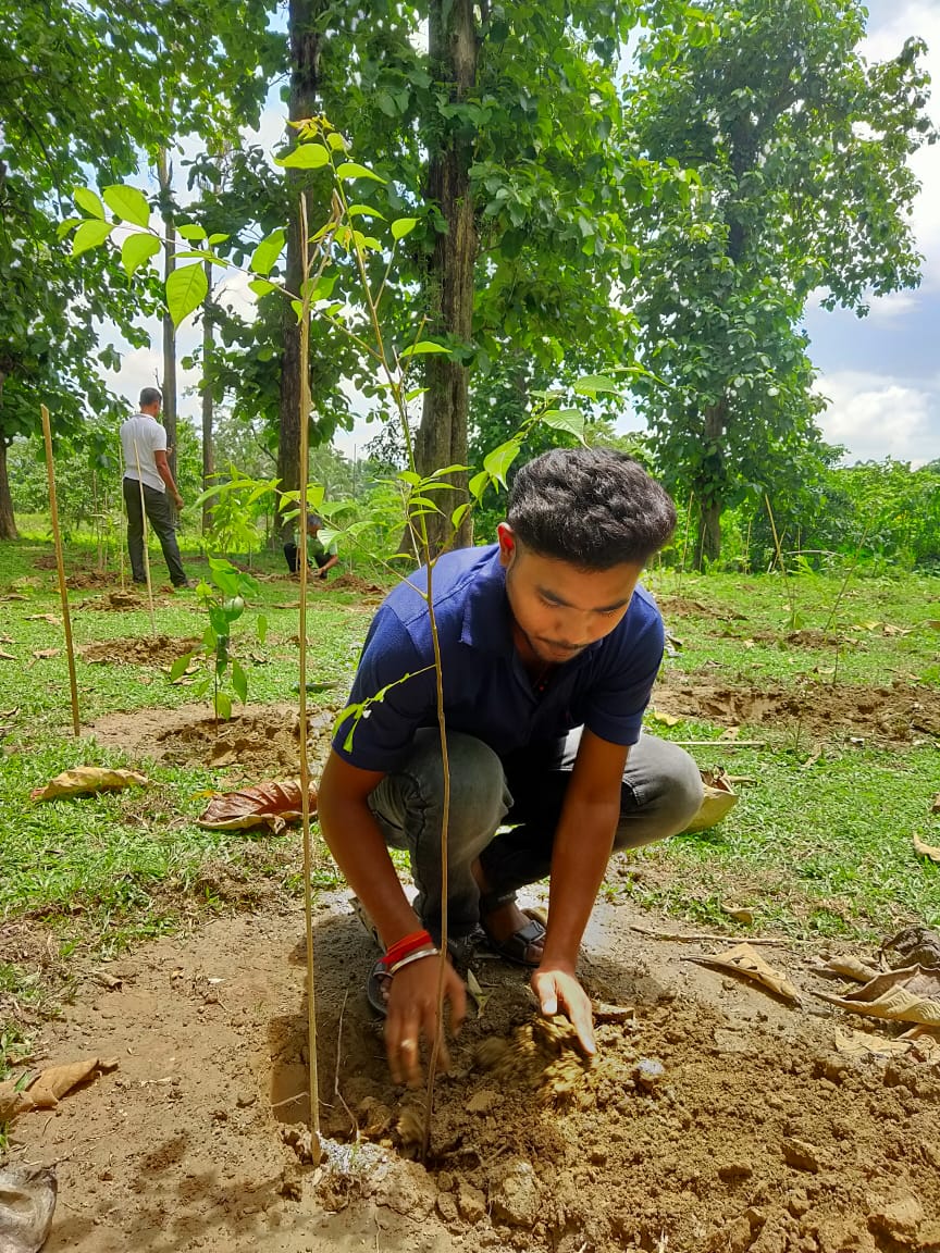 global_geco's tweet photo. আজ বন দপ্তরের কোচবিহার ডিভিশনের উদ্যোগে আয়োজিত বন মহোৎসব অনুষ্ঠানে জীকো (GECO) এর তরফে উপস্থিত ছিলেন কোচবিহার জেলার সহ সম্পাদক তন্ময় রায় এবং জেলা কমিটির সদস্য রাজদ্বীপ মোদক। 
গাছ লাগান, প্রাণ বাঁচান 🌱 একটি গাছ, অজস্র প্রাণ 🌳
@ForestDeptWB https://t.co/fiRobh1Zqe