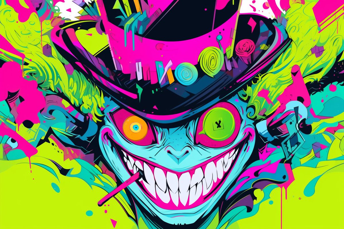 friskyfoxtrot's tweet photo. GM friends
The Mad Hatter for #wonderlandweek
Still considering making a small Alice in Wonderland collection around this style 🤔 https://t.co/yp04j5pM0w