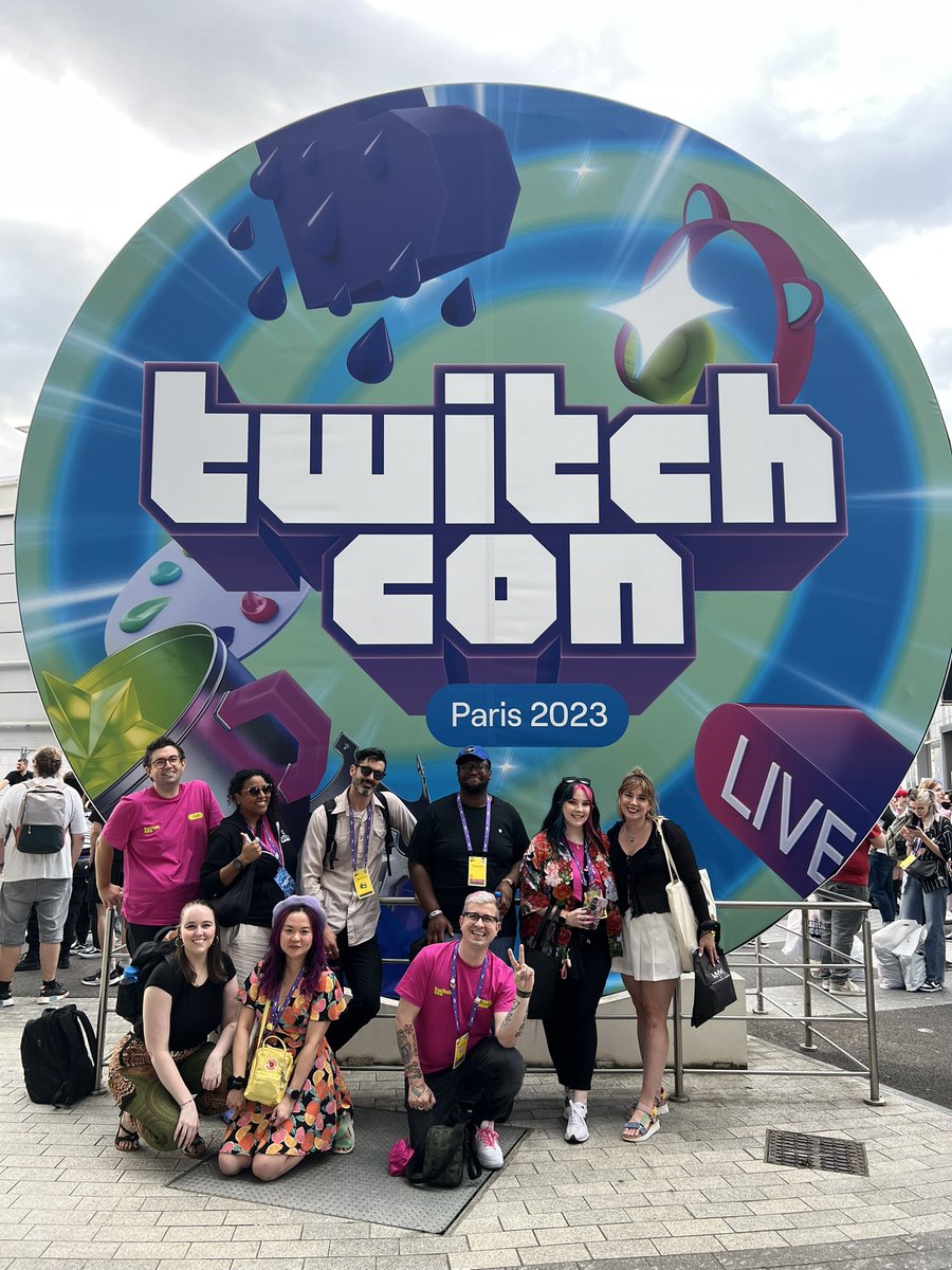 I love the Community team so much. Whether you attended a TwitchCon panel, Creator Camp Session, joined a meet up, saw a Twitch Ambassador or watched a show at Glitch theater we were there!