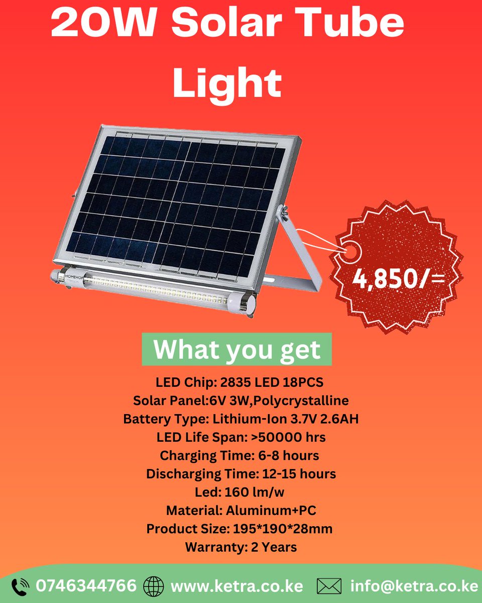 ketrapower's tweet photo. Brighten Your Space Naturally with Solar Tube Lights

CALL/WHATSAPP 0746344766

EcoFriendlyIllumination #SolarTubeLights
#sustainablelighting #ketraelectricals

#RejectMaandamano #MaandamanoWednesdayToFriday https://t.co/e9R6BRC1Hh