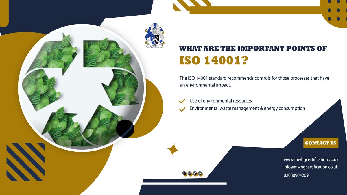 MWHG Certification on Twitter "WHAT ARE THE IMPORTANT POINTS OF ISO