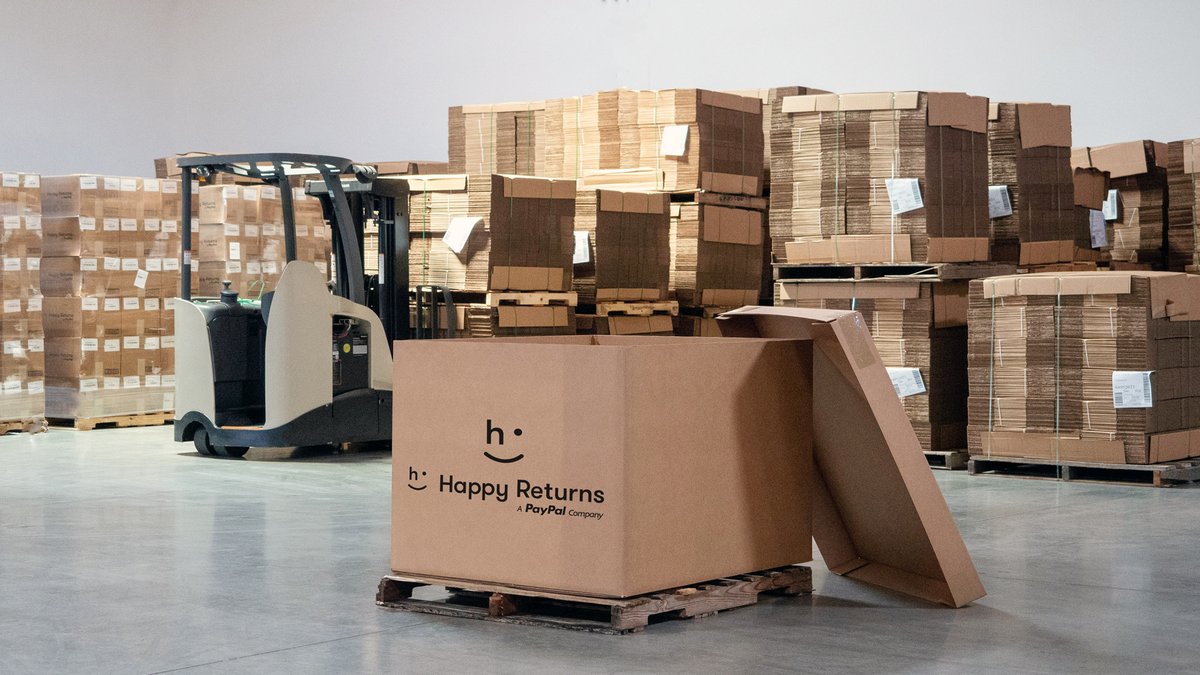 #GEODISeLogistics is simplifying the returns experience with Happy Returns 📦 Thanks to this new integration, GEODIS eLogistics retailers can recognize the entire #eCommerce lifecycle and enhance #customerexperience with seamless returns. Read more ➡️ bit.ly/3NPIEnu