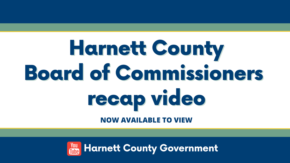 HarnettCounty's tweet photo. Did you get a chance to watch last night's Harnett County Board of Commissioners Meeting?

If not, our Recap Video is now available to view on our YouTube 📱💻: https://t.co/pk4p5oTU7D https://t.co/MVFPc9nLfg