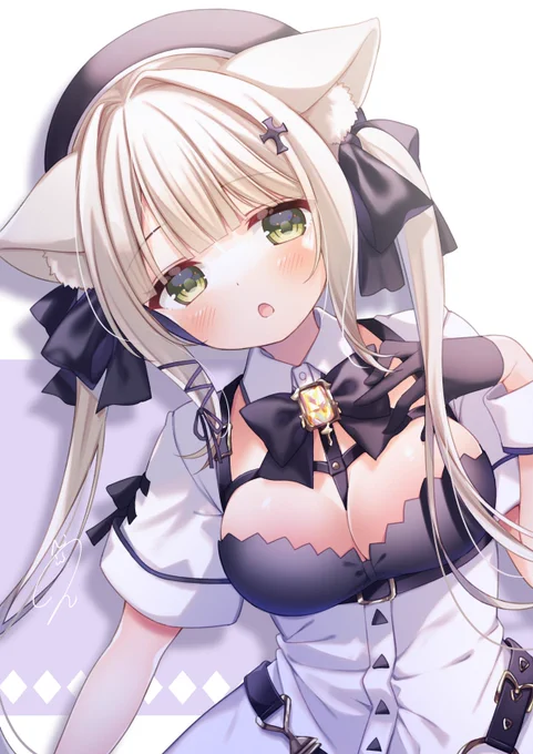 猫戸おゆちさんを描かせていただきました #ゆちアート #Skeb #Commission