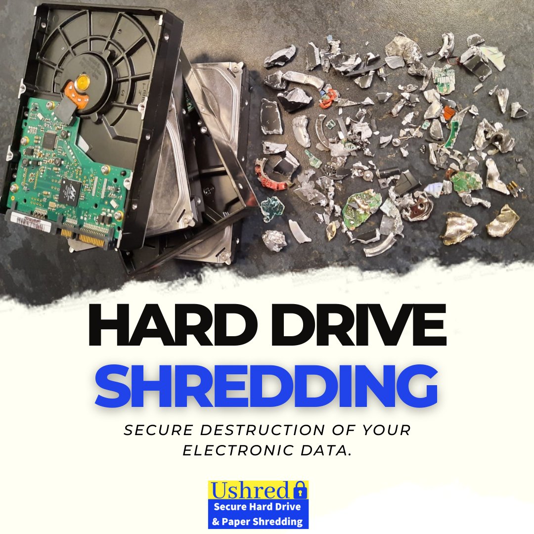 Do you have old hard drives or laptops lying around?
If yes, then bring them to us in Neston and they will be shredded same day on our industrial hard drive shredder for only £12.50!
ushred.co.uk
#harddriveshredding #harddrive #harddrivedestruction #wirral