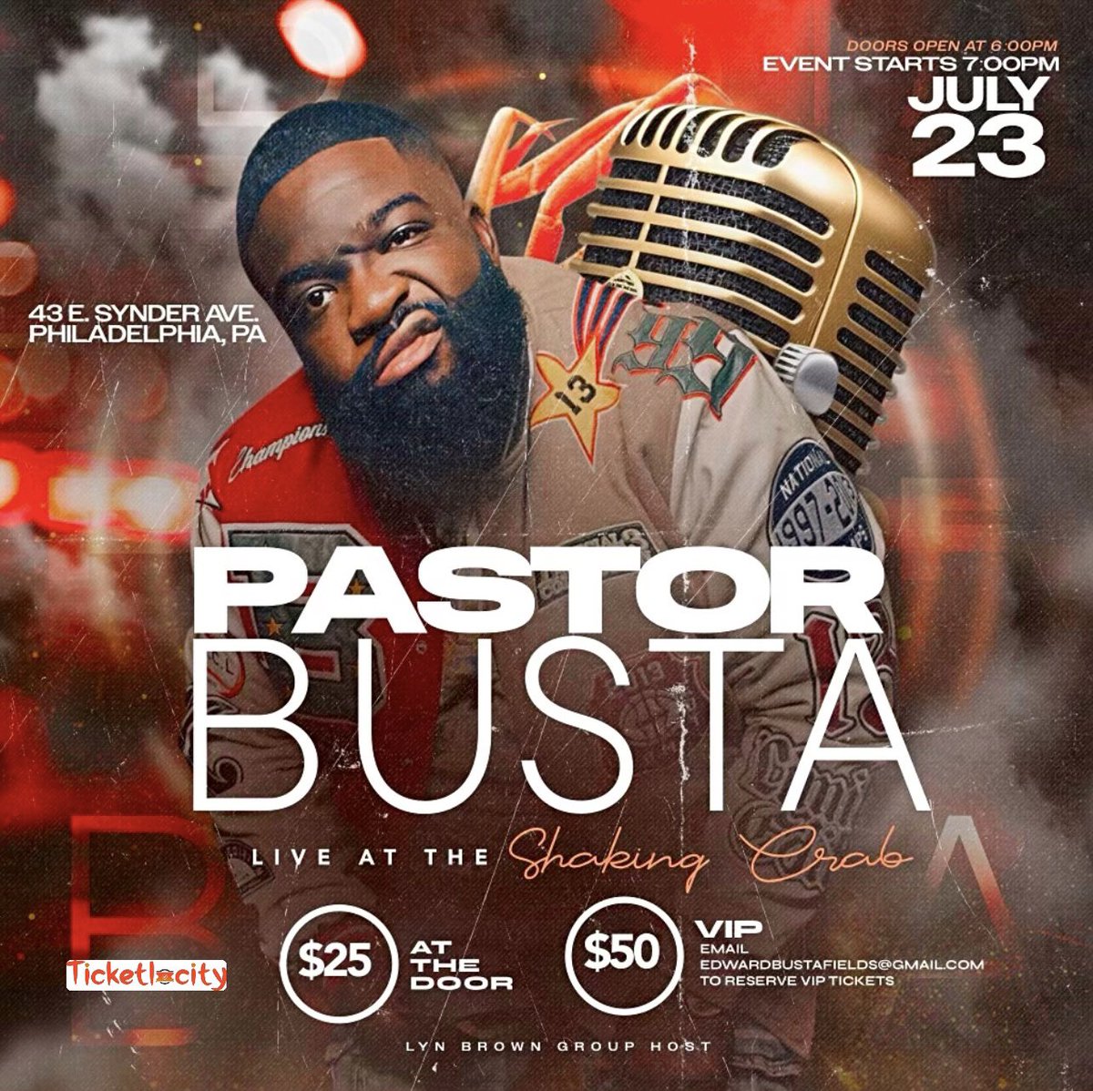 PastorBusta's tweet photo. Are you coming Sunday ? https://t.co/925xkBEpt1