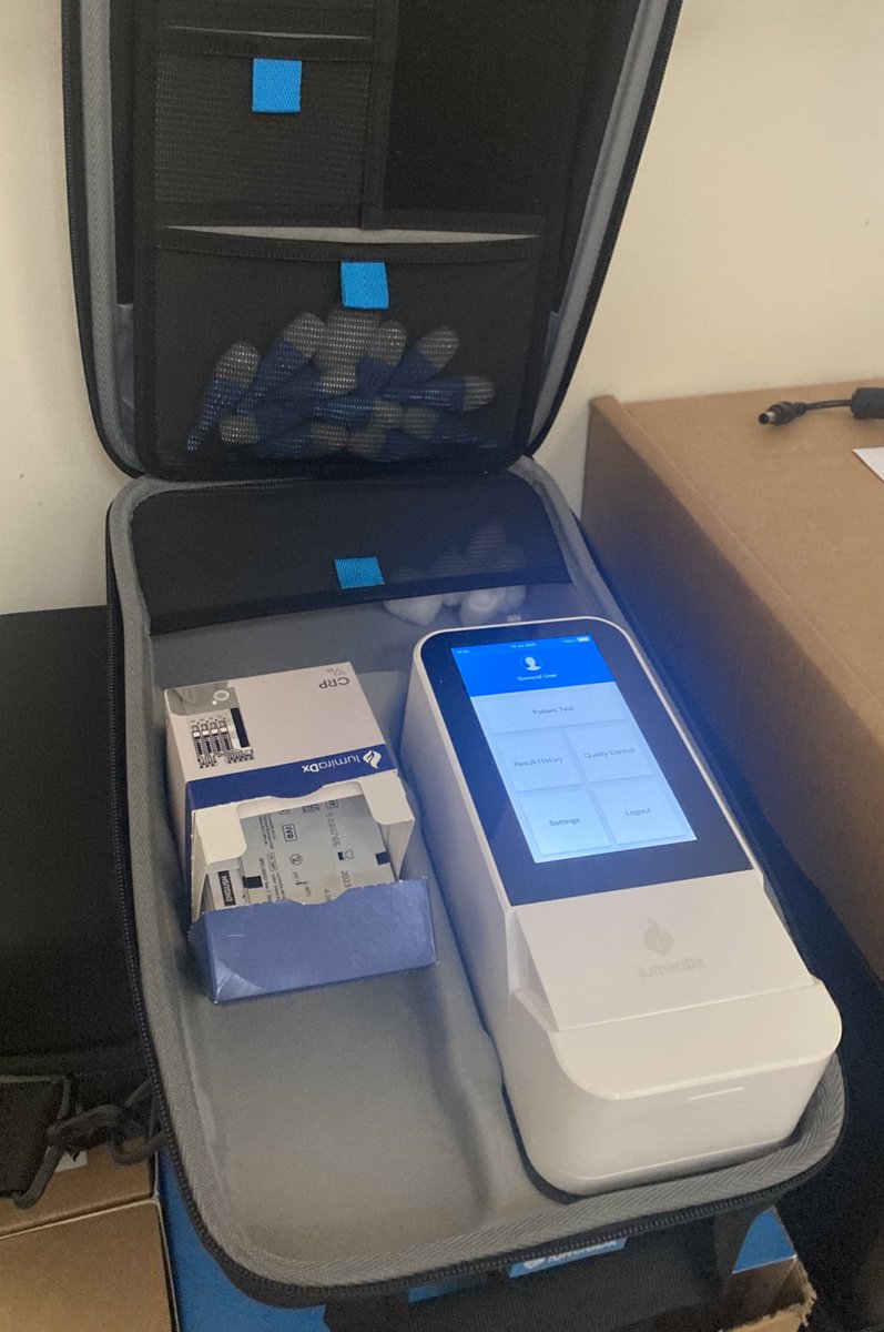 Rotherhamcommunityvirtualward (@trftvirtualward) on Twitter photo Using POCT in community, meant we were able to get a CRP in 4 minutes and put the patient on the right pathway. so were providing IV antibiotics in their own home on our virtual ward! #hospitalathome #virtualward <a href="/RotherhamNHS_FT/">The Rotherham NHS FT</a> <a href="/RotherhamCTD/">Rotherham Community, Therapy & Dietetics</a> Using POCT in community, meant we were able to get a CRP in 4 minutes and put the patient on the right pathway. so were providing IV antibiotics in their own home on our virtual ward! #hospitalathome #virtualward <a href="/RotherhamNHS_FT/">The Rotherham NHS FT</a> <a href="/RotherhamCTD/">Rotherham Community, Therapy & Dietetics</a>