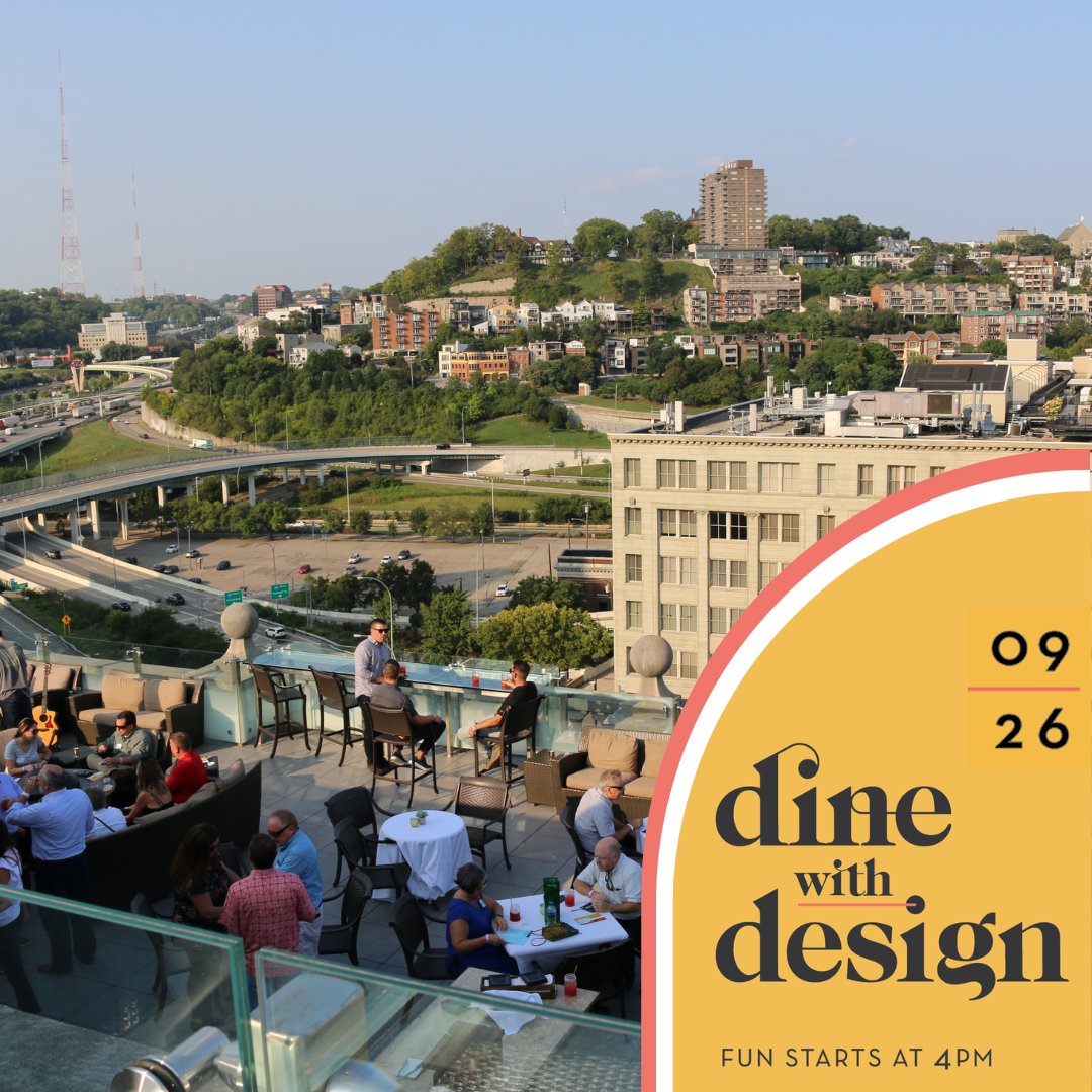 We're just over 2 months away from Dine with Design! Attendees experience the built environment in a memorable &amp; delicious way while giving the restaurants in our area the chance to show off their best dishes and amazing spaces.

designlearnandbuild.org/dinewithdesign
