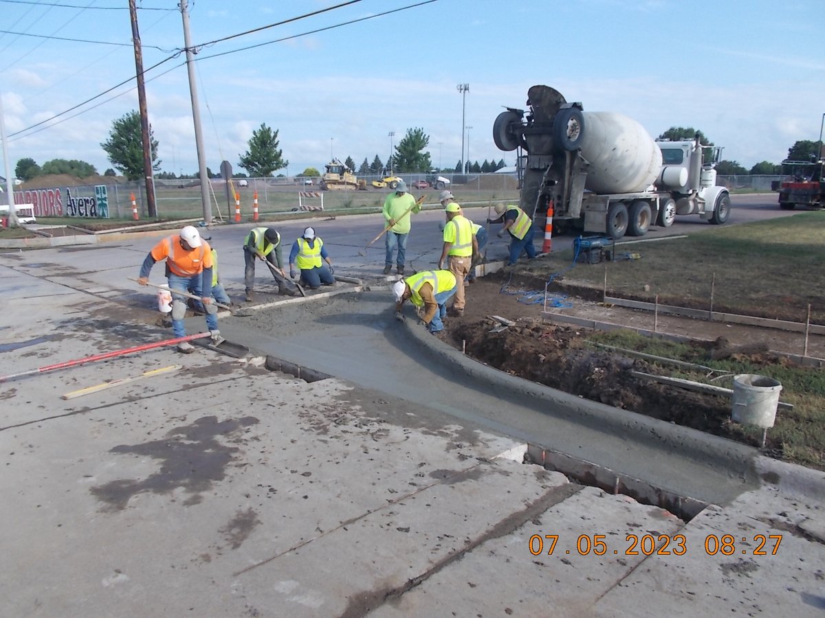 City of Sioux Falls on Twitter "Work is progressing well on 6th Street