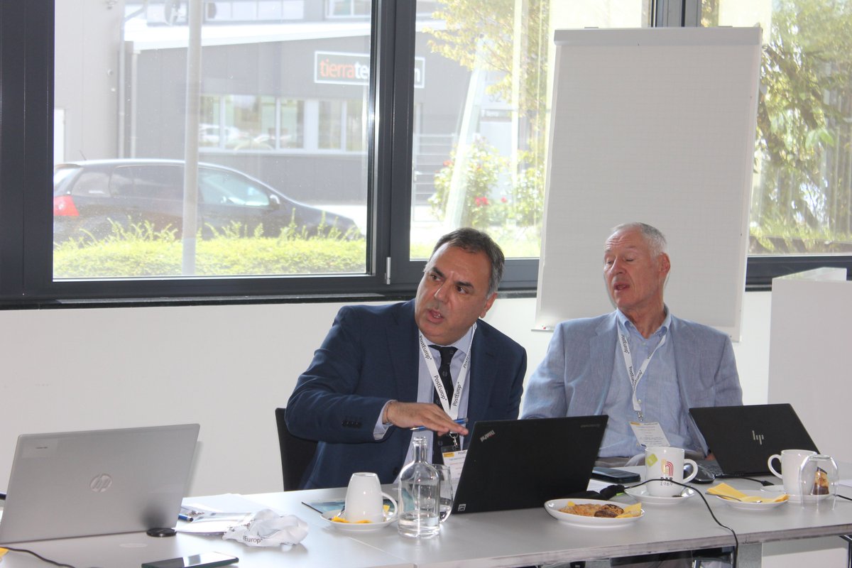 digigreenpost's tweet photo. Welcome to the #DigiGreeNPost 2nd Training Mission with @DeutschePostDHL! An inspiring session, reflecting on TM at @GroupeLaPoste best practices & setting ambitious goals for the 2nd TM at @DeutschePostDHL. Let's shape a greener future together and pursue sustainable strategies! https://t.co/L2flRO9xNh