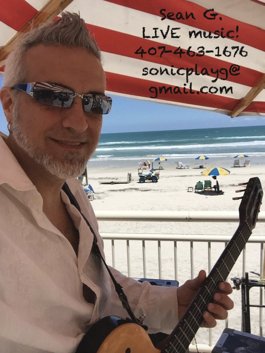 Sean G takes the stage tonight from 5:30-9:30PM!