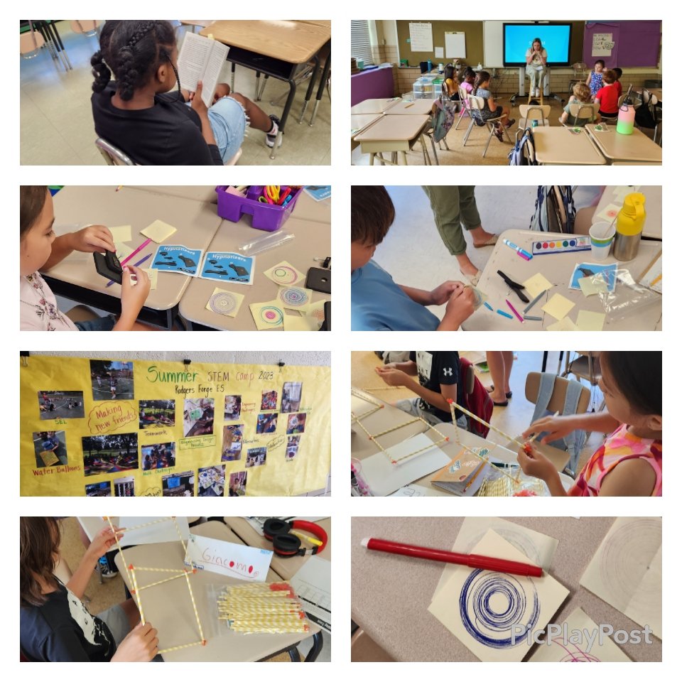 Great visits to @rodgersforgees and @StoneleighES summer programs today. I was especially inspired by the @futuremakerkids STEAM activities. @sgregorybcps @BaltCoPS