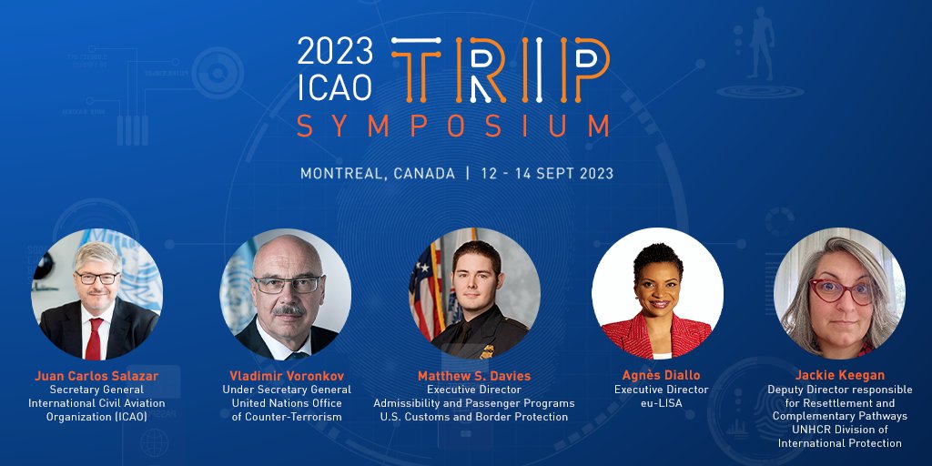 Register now for the 2023 ICAO TRIP Symposium (12-14 September)! Hear from our talented speakers as they delve into traveller identification management, global cooperation, and aviation threats. ✈️ 🚁 #TRIP2023

bit.ly/3PfYyJY