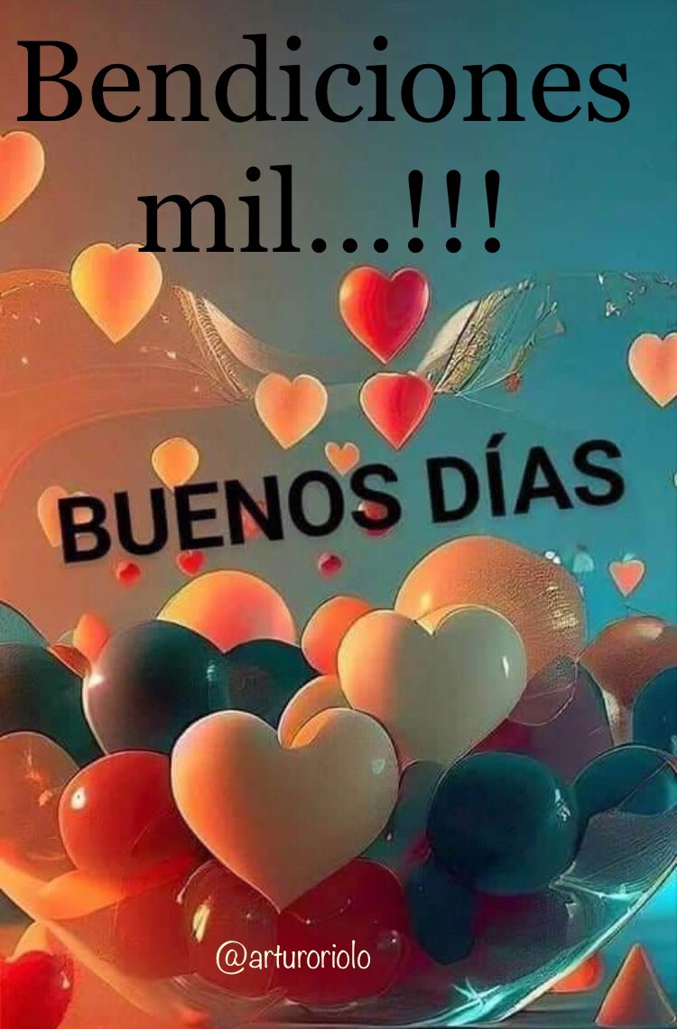 Buen día y un buen martes para tod@s…