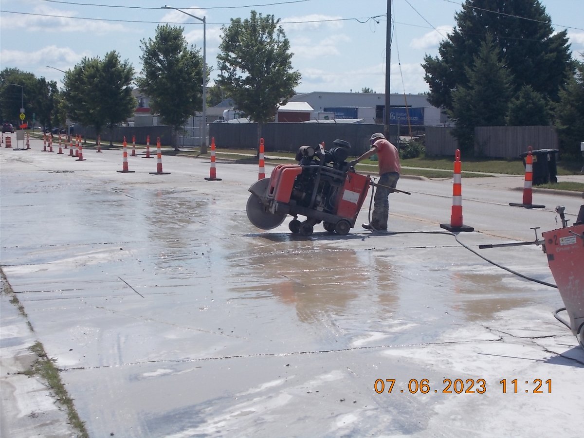 City of Sioux Falls on Twitter "Work is progressing well on 6th Street