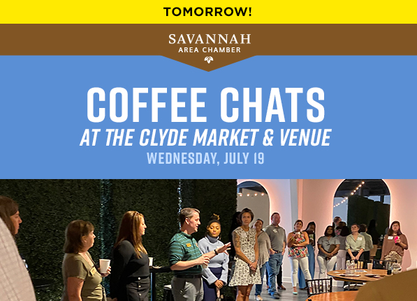 ☕️Rise &amp; shine and join us TOMORROW for Coffee Chats! ☕️
Register now at: bit.ly/44QhdAY