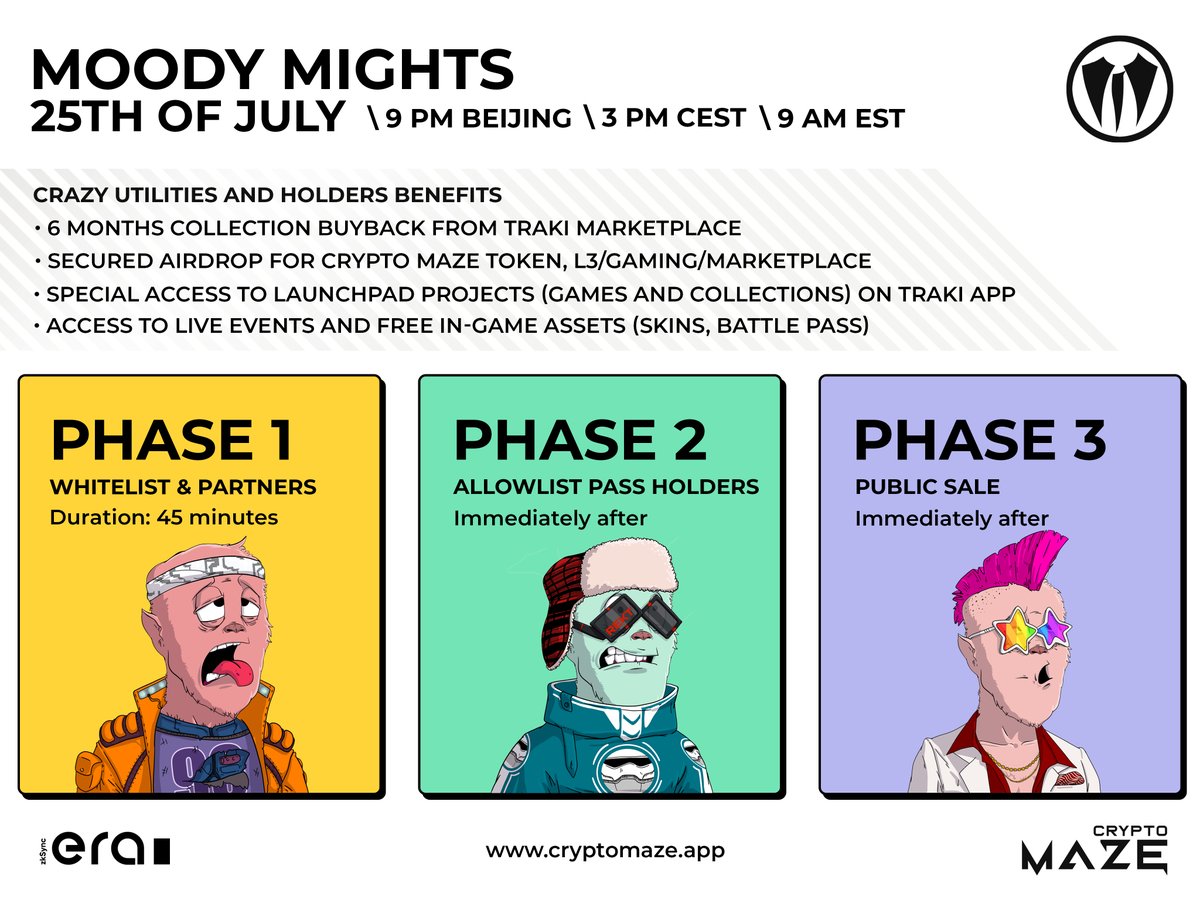 Moody Mights (formerly MAZE) tweet media