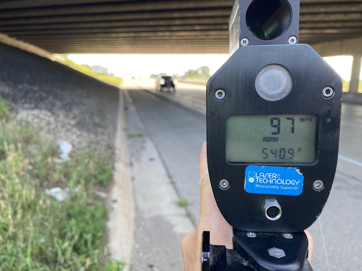 This driver got to meet one of our Traffic Team deputies today! #slowdown #trafficsafety