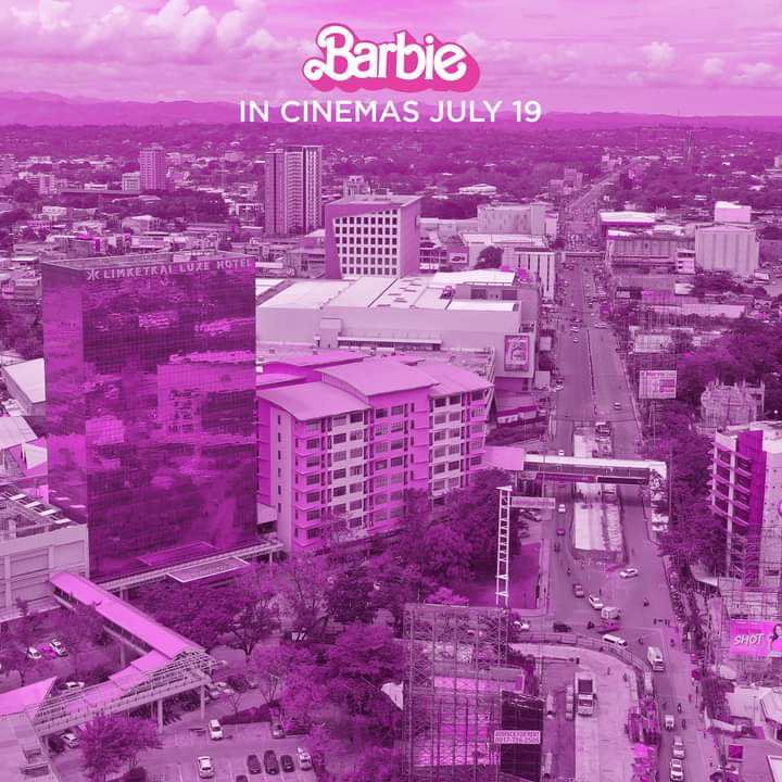 jmbee_ph's tweet photo. What if, gawing PINK ang Cagayan de Oro City? 🏳️‍⚧️ #Barbie #BarbieMovie #BarbieTheMovie @Barbie https://t.co/Hrz0XkrPas