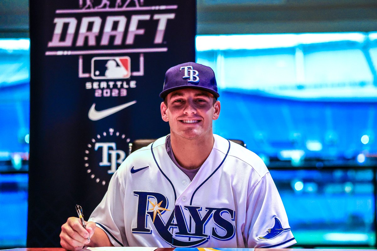 Tampa Bay Rays on Twitter "𝓢𝓲𝓰𝓷𝓮𝓭 ️ Colton Ledbetter, our no. 55 pick