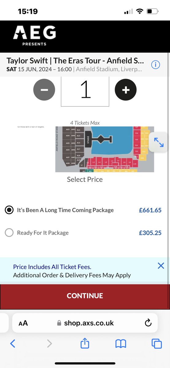 holwils_'s tweet photo. @AXS_UK  @taylorswift13 so do you fancy telling us why we’ve gone through the faff of pre-registration,  pre-sale waiting,  queuing in the waiting room to be denied tickets at extortionate prices for being identified as a bot?   Biggest waste of time. https://t.co/edC8krIY9e