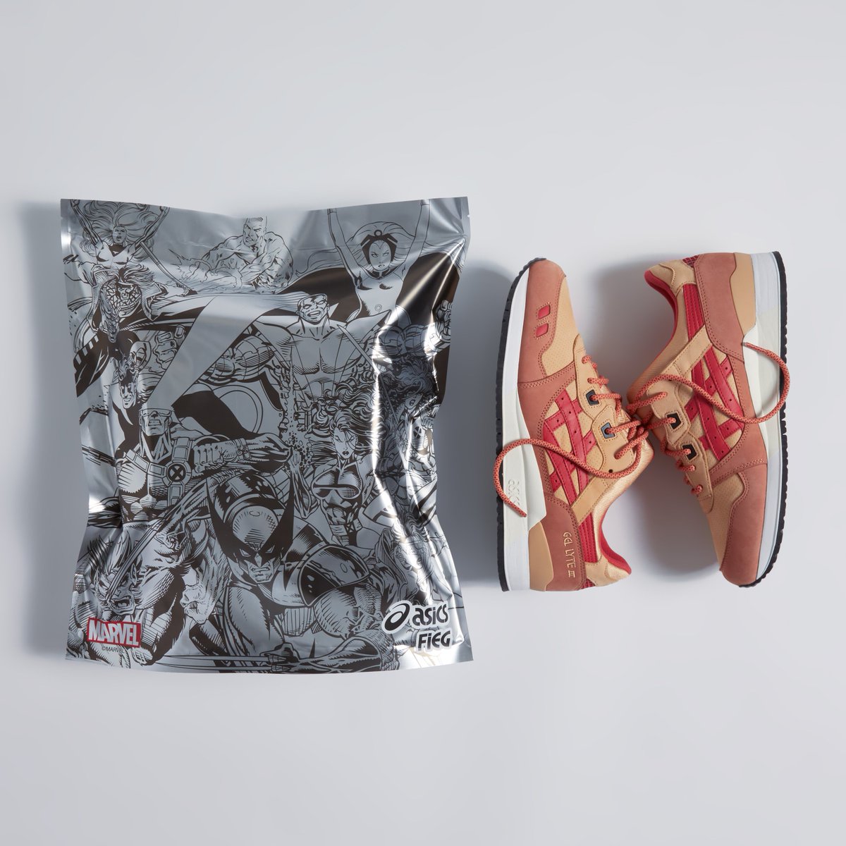 ModernNotoriety's tweet photo. KITH x Marvel x ASICS GEL-LYTE III Remastered Collection for X-Men's 60th Anniversary 🔥 https://t.co/muorBriwoE