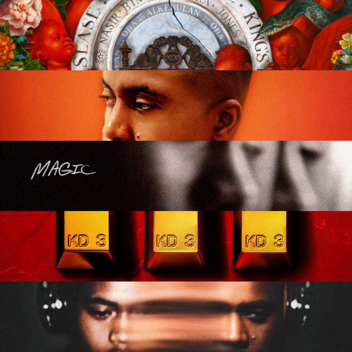 HipHopHubOG's tweet photo. Nas is no doubt within his 2nd prime 

‘Magic 2’ July 21st 2023 🔥 @Nas https://t.co/ioXcCD1RkO