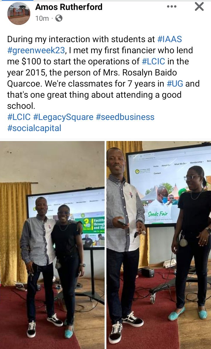 Strong relationship and Network is the biggest currency now.

What do you think?

Dear colleagues, let's build the network that support one another.
Thank you Dr. Amos Rutherford 

#iaasug23
#UGIS75 
#iaasug 
#support 
#supportsmallbusinessowners