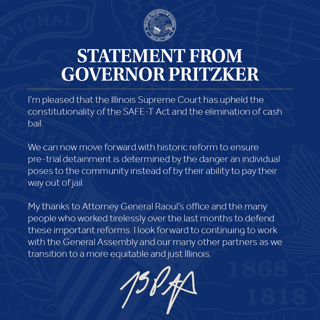 Governor JB Pritzker (@govpritzker) on Twitter photo 