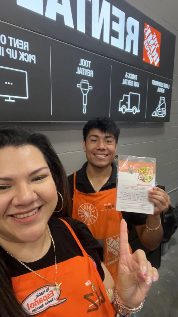 Allen getting a homer for doing the right thing and stepping in when lumber is understaffed to fill orders and fix the concrete isle.
#RecognitionRollCall