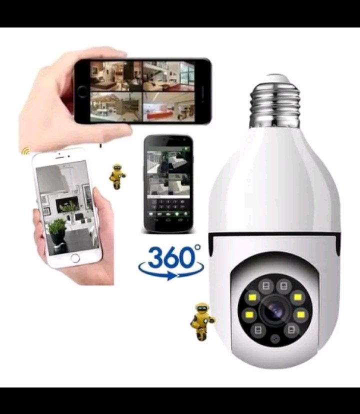 Confira Câmera segurança wifi ip sem fio 360 com encaixe lampada bocal aplicativo yoosee ptz full HD visão noturna - bivolt com 41% de desconto! Somente R$57,99.  shope.ee/4V96SUiIqq