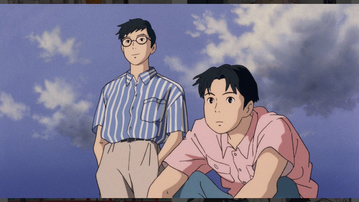 CBydbbmpg's tweet image. 「海がきこえる」1993年の作品だから30年前。やっぱ一周まわった感じがする。