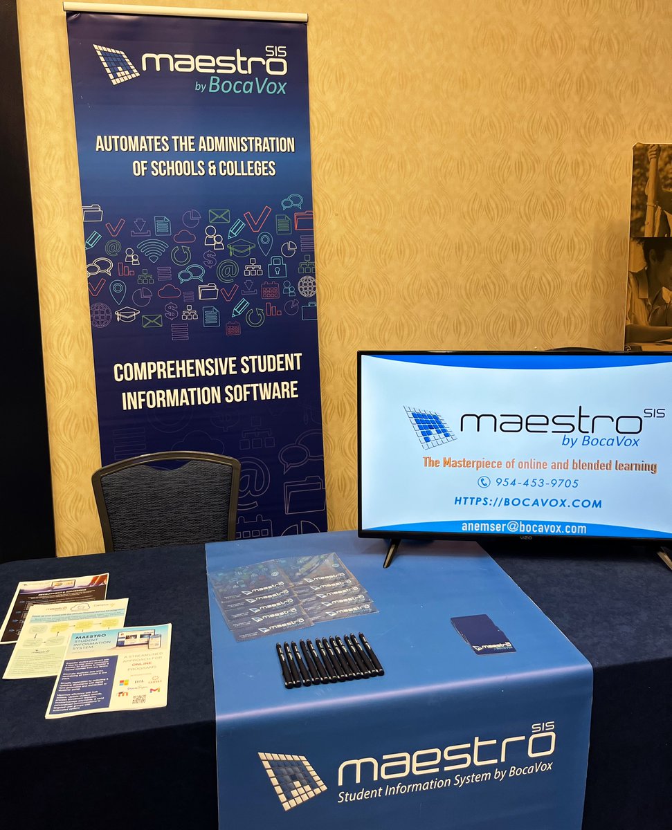 Excited to be in Orlando for <a href="/USDLA/">USDLA</a> 2023 Annual Conference! Stop by the exhibit hall to learn more about Maestro Student Information System &amp; see our new &amp; improved user interface! #USDLA2023 #DistanceLearning #EducationTechnology #EdTech #EdTechChat