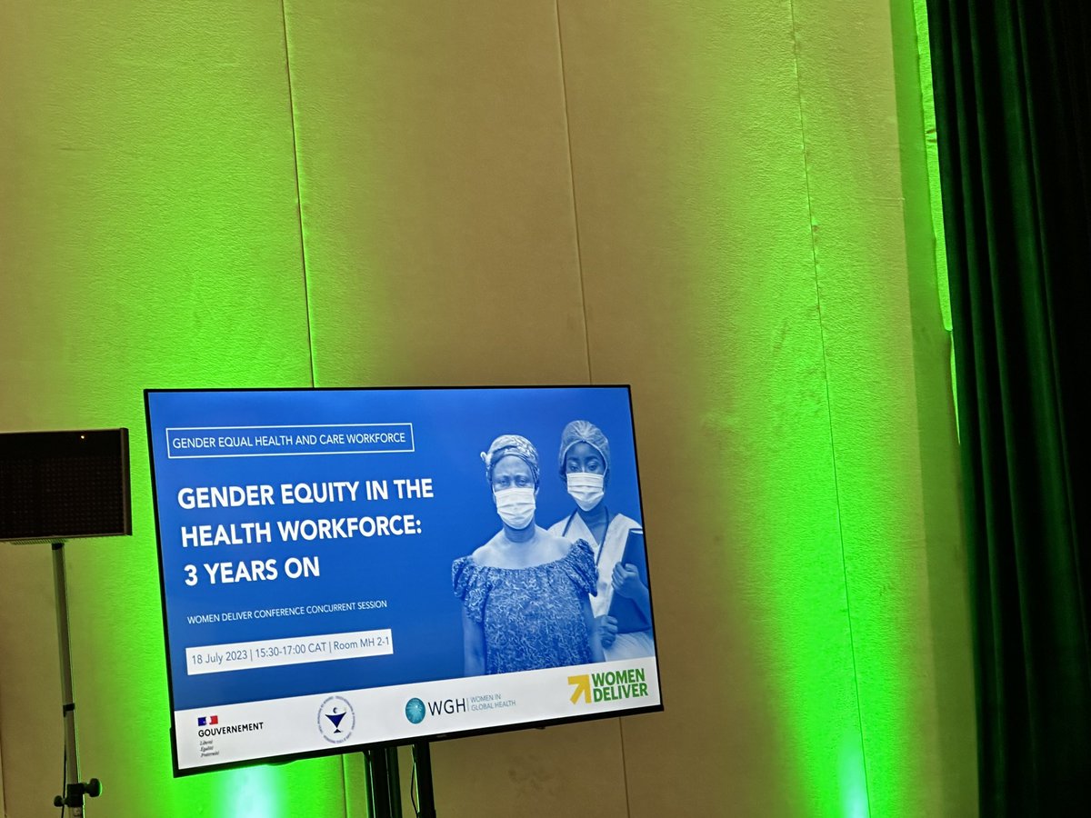 ayanharare1's tweet photo. "Powerful moments at #WD2023 as women health workers and leaders shed light on the #motherhood career struggle. Let's recognize that ALL parents face challenges, but  we #mothers often bear a unique burden. It's time for a collective effort towards a world that supports #mothers. https://t.co/LlwYcPfj7C