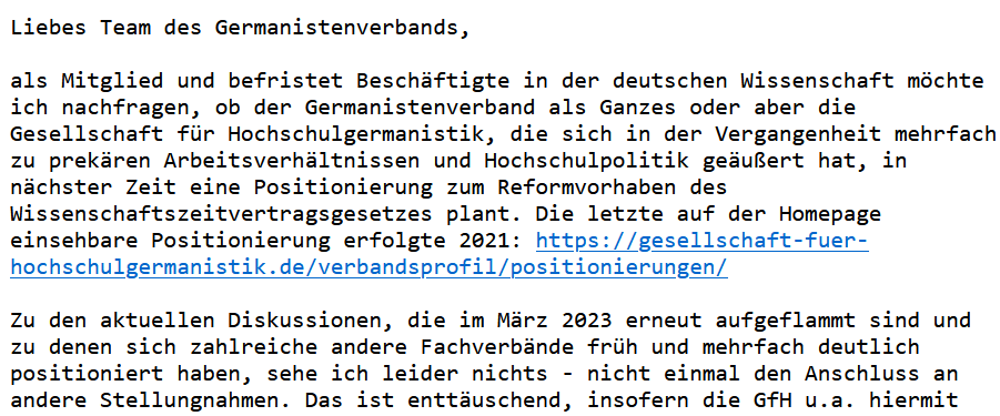 ancaleth's tweet photo. Lieber #Germanistenverband: Keine Positionierung ist auch eine Positionierung!
... In der Hoffnung, dass vor dem nächsten #Germanistentag eine Stellungnahme vom Fachverband kommt: https://t.co/BoiGAGCQnO