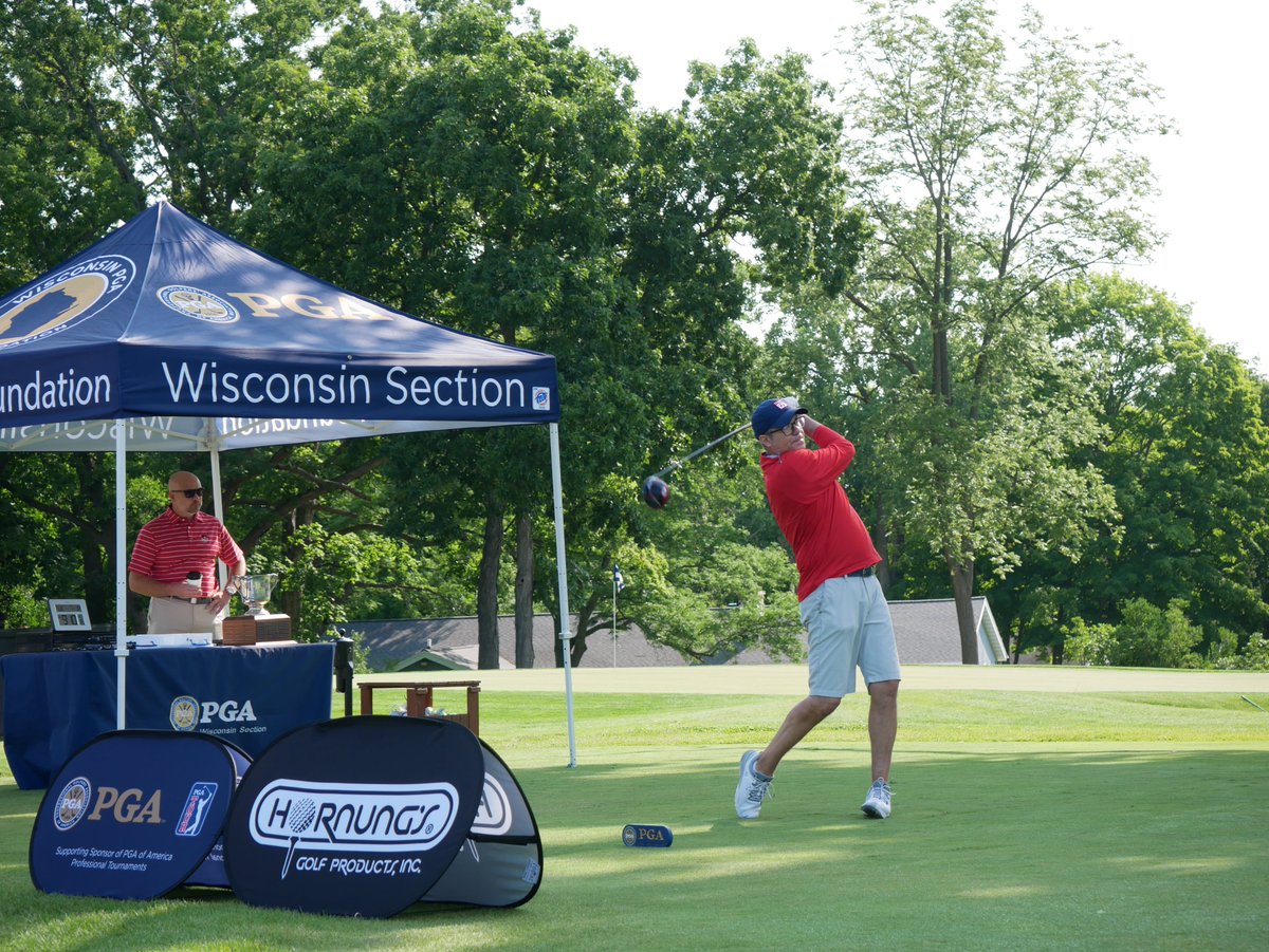 The final round of the Wisconsin Senior PGA Professional Championship is underway from @mccracine. The leaders are through their first few holes this morning. Who will grab hold of this year's trophy?

Leaderboard - https://t.co/gYuUGZdjTl https://t.co/HhZUWt01QZ