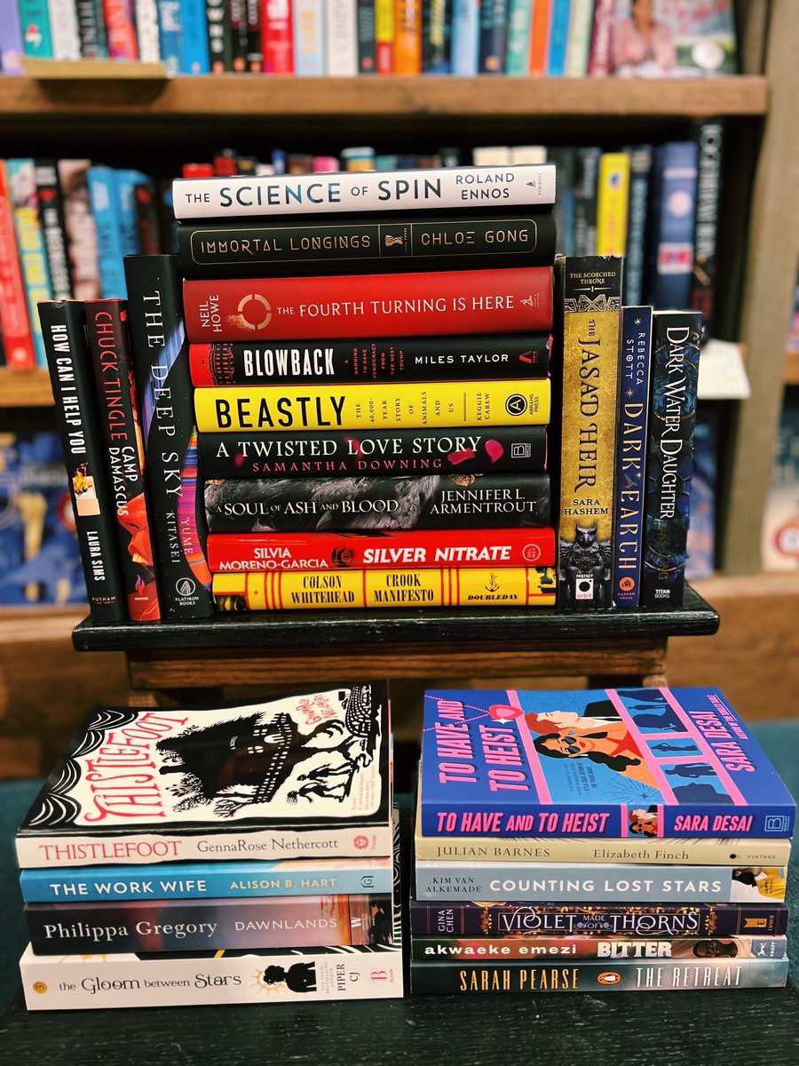 Well…our TBR pile just got bigger!

#newreleasetuesday #newreleases #northshirebookstore #saratogaspringsny #shoplocal