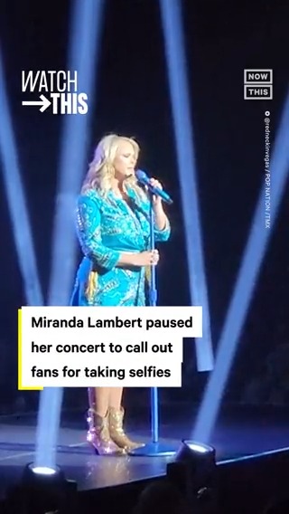 Justified or unwarranted? Fans of Miranda Lambert are split after the country singer paused her show mid-song to chastise a group of women in the audience for taking a selfie. https://t.co/nvRqyhajsb