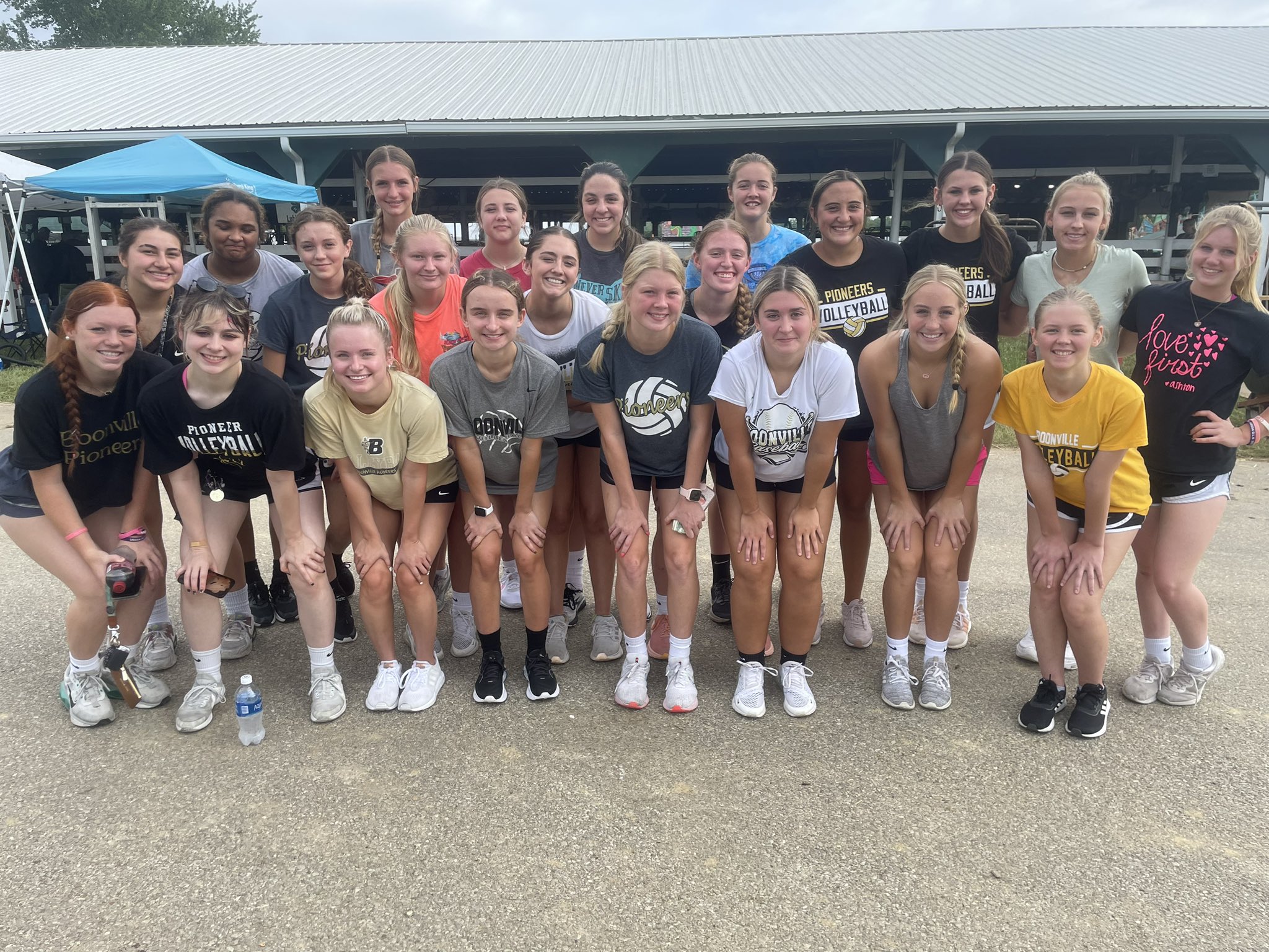 BHS Volleyball on Twitter "Team bonding with a fun run out to the 4H