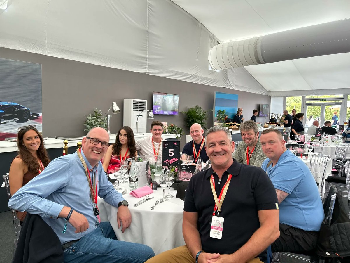 We had a fantastic day at Silverstone with our clients. Our events are our way of thanking customers and providing a low key space to get to know each other a bit better, especially useful for our newly recruited Technical Sales Manager Mark Meehan.
#partnership #CorporateEvents
