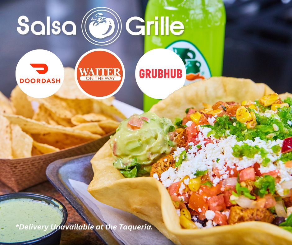 Treat your little ones to a tasty fiesta at home! Enjoy a mouthwatering quesadilla delivered right to your doorstep. Place your order for delivery now at salsagrille.com. #fortwayne #supportlocal