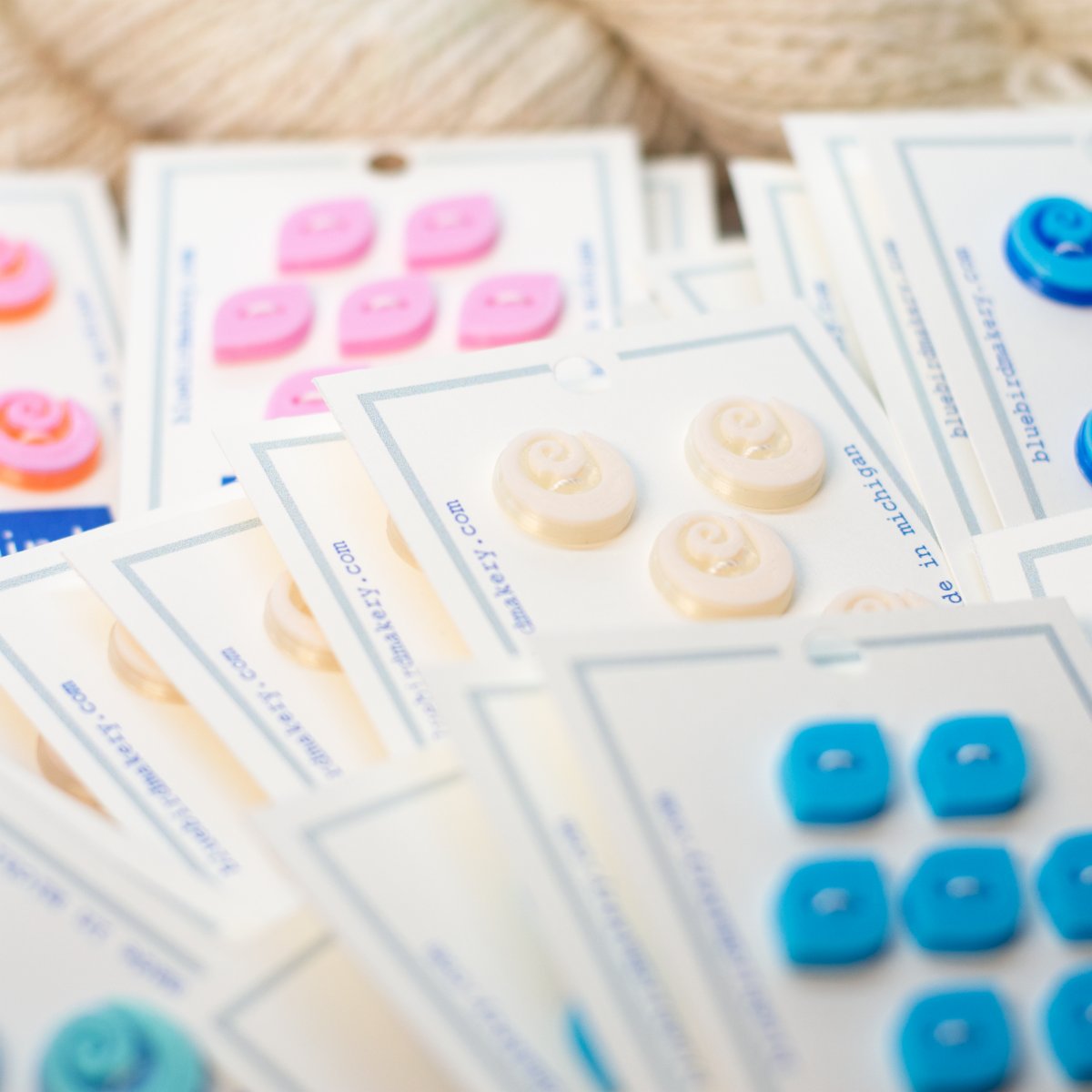 bluebirdmakery's tweet photo. 360 buttons printed, processed, and carded for our latest collaboration. Stay tuned to see where these buttons land. https://t.co/juxtaLzQ1s