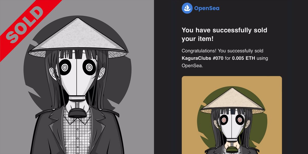 ありがとう、私をサポートしてくれて
You Really made my Day 🫶❤️‍🔥

KaguraClubs #070 Hase Been Sold to <a href="/LilEgoStar/">LilEgo</a> 🔥🔥🔥

#NFTs #NFTCommunity #NFTJPN #VERTICALNFT #PolygonNFTs #OpenSeaNFT