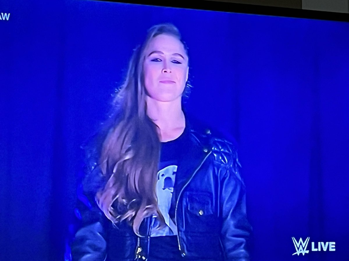 The Baddest Woman on the Planet Ronda Rousey #WWERaw #RondaRousey https://t.co/DRY3aBdiMQ