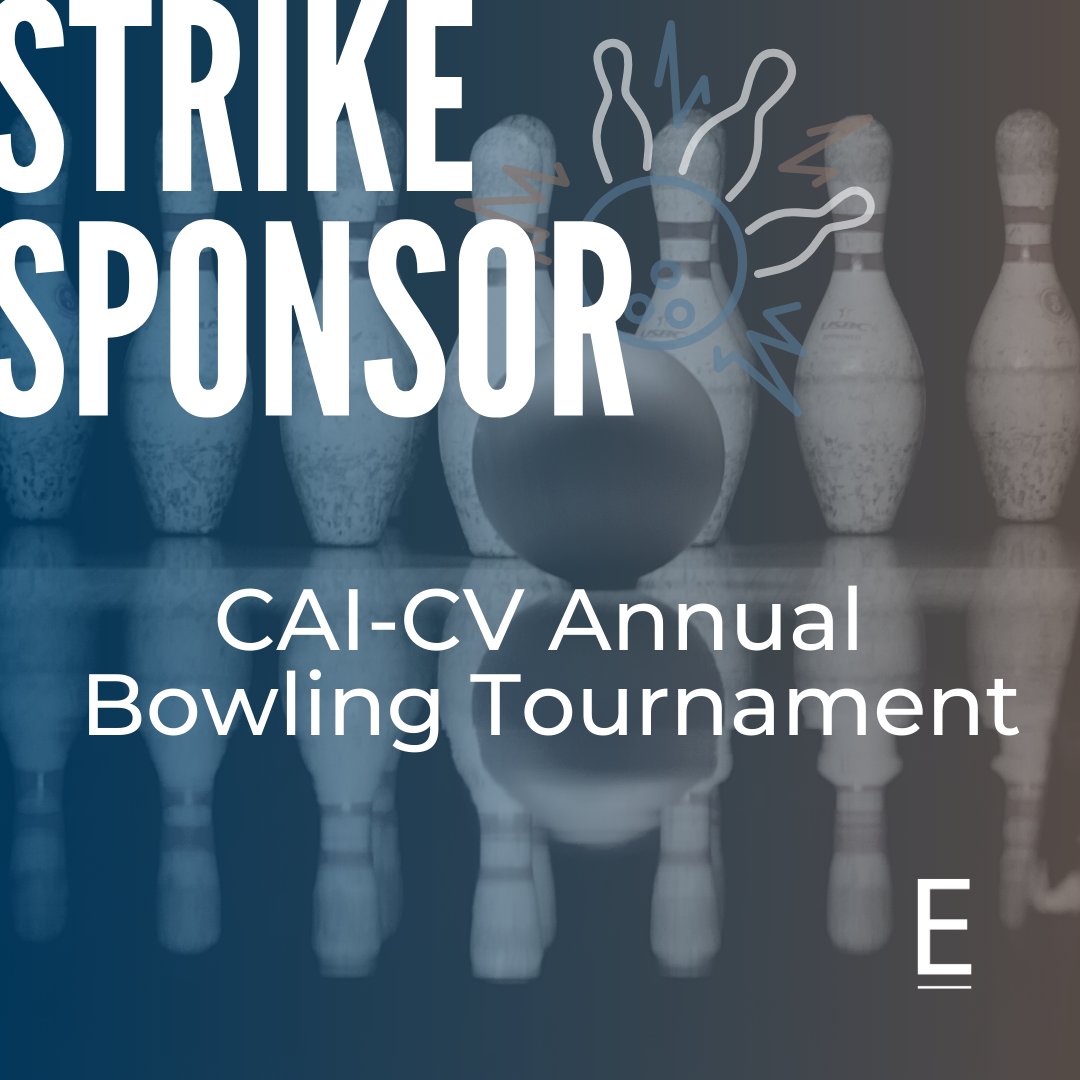 EpstenAPC's tweet image. We are proud to be Strike #Sponsor of CAI-CV’s 2023 Annual Bowling Tournament. #EpstenAPC attorney Emily A. Long enjoyed meeting with Board Members and Community Managers at the event!