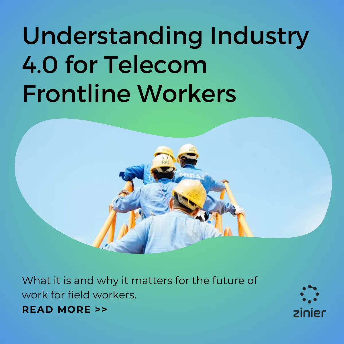 zinier's tweet photo. Discover how Industry 4.0 is revolutionizing #telecom and empowering #frontlineworkers. Find out how your company can join the transformation!
Read here: https://t.co/r3fVMQBNXt
https://t.co/NFUutg0w5c
#Zinier #WorkforceManagement #TelecomSoftware #Industry4.0 https://t.co/O1woNaaF3Y