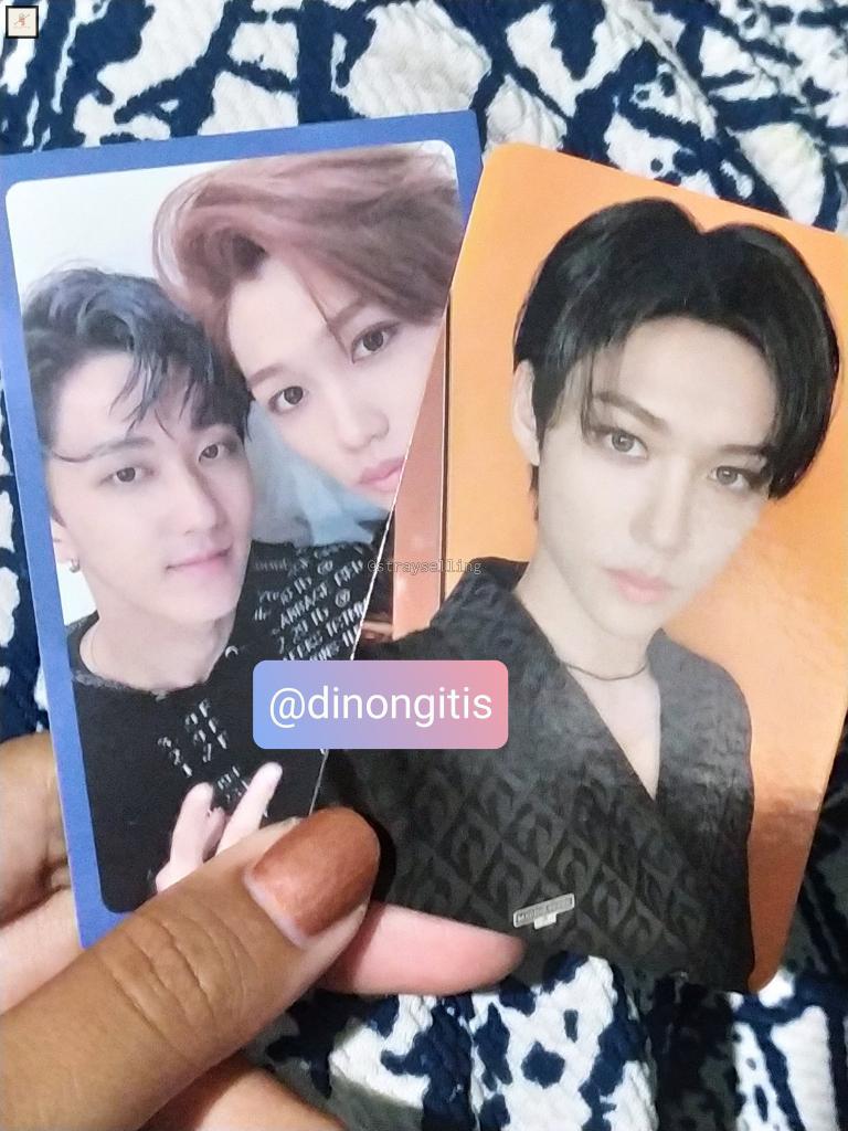dinongitis's tweet photo. Wts Changlix imy pair sama Felix pob stay in jeju 285k, dm for details 
#pasarskz #wts #wtb #skz #skzpc #jajanskz #skzphotocard #changlix #felix #wtsfelix #skzselling #skzina https://t.co/smMQ2Nb7ap
