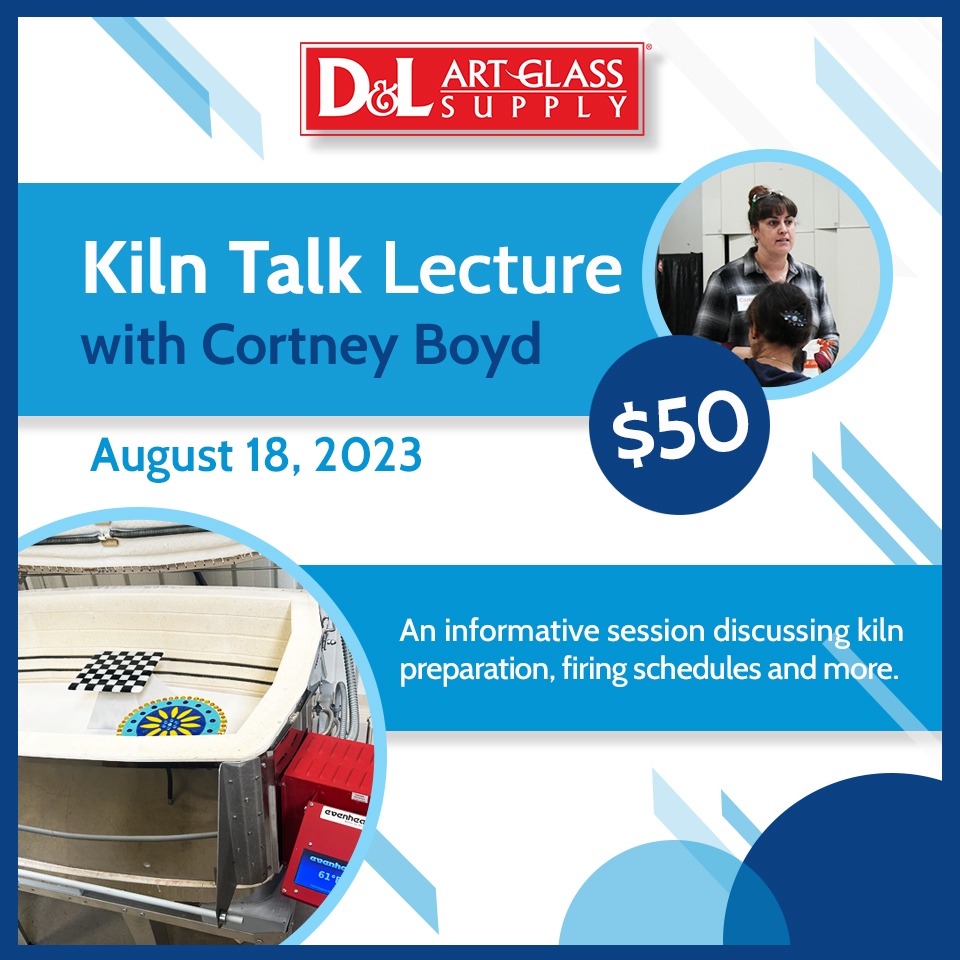 DLARTGLASS's tweet photo. Join us for Kiln Talk, an informative session discussing kiln preparation, firing schedules and more.

August 18, 2023 | 9:30am - 12pm

https://t.co/IiBzb8sZKH

#lecture #kilns #glasskilns #glassfusing #artglass #keepitglassy #fusedglass #glasslife #kilnformedglass #glassart https://t.co/112Qoh3K4Y