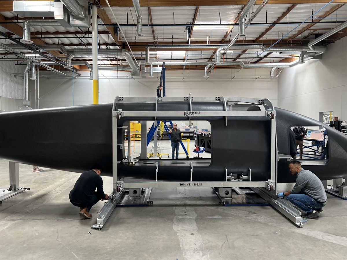 overair_inc's tweet photo. 🦋 Something big is coming together at Overair. Stay tuned as we continue to progress toward our full-scale prototype. #eVTOL #AAM #GoOverair https://t.co/LjHDOTxauZ